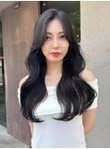 大人韓国/くびれヘア/顔周り41113