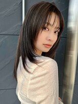 似合わせ小顔レイヤーロング_銀座/髪質改善