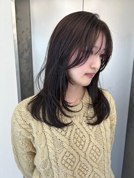 ビューナゴヤ 名駅(VIEW NAGOYA) フェミニンロング/似合わせカット/顔まわりカット/おくれ毛