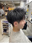 アップバングショート/メンズショート/ビジネススタイル