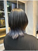 ウルフ×インナーカラー