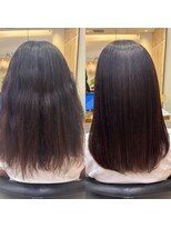 パーマ落としラボ アピッシュ 青山(apish)&nbsp;パーマ落とし/パーマ戻し/パーマ失敗/ストレートヘア/髪質改善