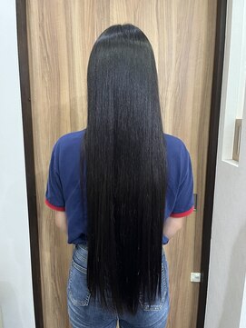 アジュ(aju) カット＋縮毛矯正＋髪質改善ダブルトリートメント