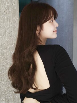 ローネス(LONESS) 顔まわりカット/顔まわりレイヤー/マロンベージュ/美髪