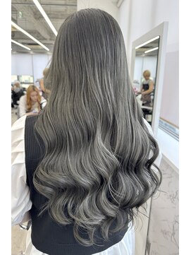 エゴル ナゴヤサカエ(ENGOL NAGOYA SAKAE) Ren/グレー/グレージュ/ブリーチカラー/落ちるグレー