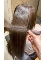 オリーブフォーヘアー(olive For hair) 艶髪グレージュ×髪質改善METEOカラー