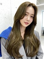 エイチ 大阪梅田(H)&nbsp;グレージュショート裾カラーベリーショートラベンダーグレージュ