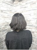 【クーポン付き】動きと艶の切りっぱなしボブ