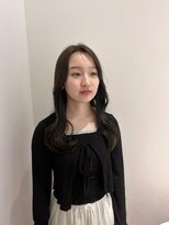 ビューバイネオリーブ 用賀店(Beau'r by neolive)&nbsp;黒髪ボブルフネビージュ小顔ワンレン《用賀》