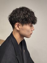 ニアウ 伊勢崎連取店(Niau)&nbsp;MEN’S HAIR/サーフカール/刈り上げセンターパート/伊勢崎
