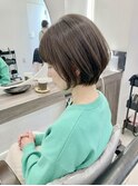 乾かすだけで決まる大人ショート