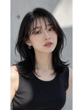 ヘアーリゾートガーデン 浅草 蔵前店(Hair Resort Garden) 浅草/蔵前/浅草蔵前/くびれミディ/レイヤーカット/レイヤーボブ