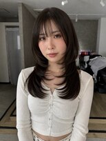 エトワ 中央店(etoi)&nbsp;大分ミディアムボブレイヤー軽め韓国レイヤーくびれスタイル