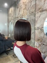 リンドヘアー アンド アイラッシュ(LINDO)&nbsp;切りっぱなしボブ