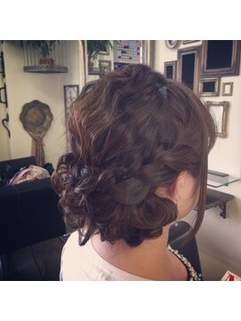 ヘアー ラウンジ アート(HAIR LOUNGE ART) 波ウェーブアレンジ