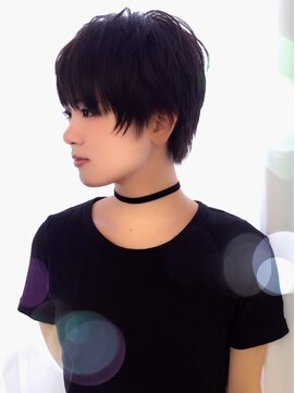 サロンボンジュール(salon Bonjour) (Bonjour!) 絶対オススメの小顔ショート☆_c