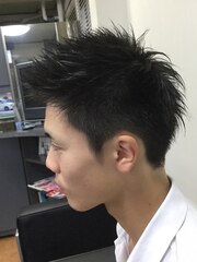 ツンツンヘアー