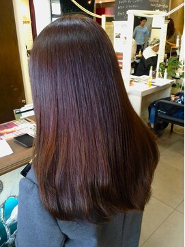 パース ビス 松戸西口店(PARS bis) 【イルミナカラー】バーガンディグレー