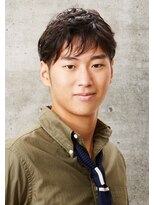 メンズウィル バイ スヴェンソン 札幌スタジオ(MEN'S WILL by SVENSON) ソフトツーブロックにツイストパーマでお洒落なコンマヘアに