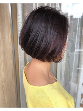 トリート 妙典店(TREAT) コンパクトボブ×ピンクブラウン_TREAT妙典