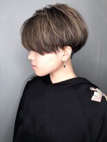 ラウンジ モリオ イケブクロ(Lounge MORIO Ikebukuro) 【morio池袋】大人可愛い前下がりコンマヘアマニッシュショート