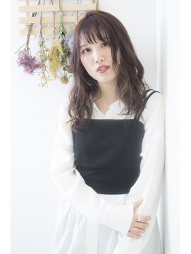 ハナブサ 田上店(HANABUSA) 【岡田芽紅美　HANABUSA】20代30代40代大人かわいいラフウェーブ
