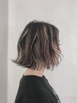 ヘアーズ ベリー 塚口店(hairs BERRY) 切りっぱなしボブ