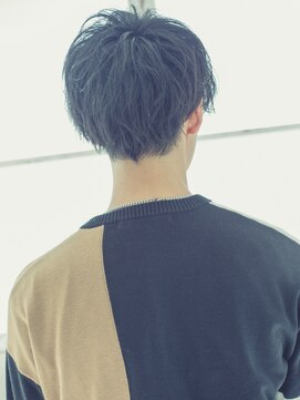 ヘアーサロンウフ(hair salon Oeuf) ナチュラルパーマで爽やかショート　自由が丘