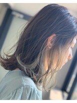 ロージアバイアルティナ(ROSIER by artina)&nbsp;インナーカラーグリーン［ROSIER町田］