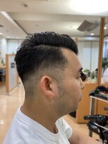 モッズヘア 船橋店(mod's hair) ポンパドール風フェードスタイル