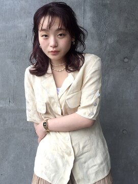 リパブリッシュ バイ ゴズウェルヘア(Republish by Goeswell Hair) 魅力倍増カール　ミディアムレイヤーパーマ