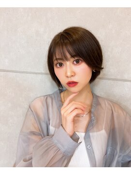 レス 仙台(Less) 大人可愛いショートボブ