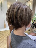 ジェービーヘア 稲毛(jb hair)&nbsp;30代40代ハイライトショコラベージュくびれヘアボブルフ【稲毛】