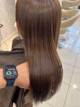 ヴィーヴォ 天六店(VIVO) 【VIVO】神田康之 艶髪 髪質改善大阪美容室 ブラウンベージュ