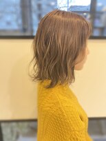 アネラヘアー(Anela hair)&nbsp;大人可愛い　ラフウェーブ イエローベージュ