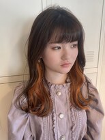 リアン(Lien)&nbsp;インナーカラー/インナーオレンジ/MARINA