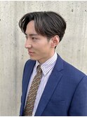 ビジネスセンターパートニュアンスパーマ刈り上げカルマパーマ