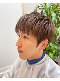 【ルイstyle】ハイトーン刈り上げソフトマッシュ