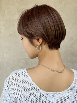 メゾンドイギー(MAISON de IGGY) 大人ガーリーマッシュショート##チョコレートブラウン