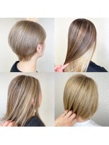 ヘアーアンドメイク ドレス(DRESS)&nbsp;ミルクティカラー