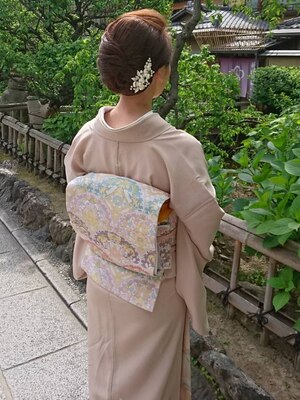 結婚式や卒業式にも♪一生に一度の思い出作りをplumがお手伝い!!≪訪問着(持込)+ヘアセット￥8000～≫