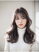 韓国風エアリーロング