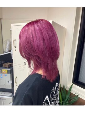 マティーナ ヘアー 池袋(Matina hair) 【ピンクウルフレイヤーウルフ】20代30代40代50代