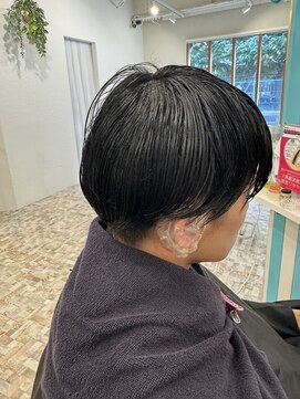 ソラ(SORA) メンズ大人気♪波巻きパーマ♪《波巻きパーマ》BEFORE