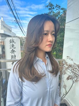 ラック 鎌倉店 (LUCK) 透明感グレージュ*顔周りレイヤー