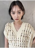 【PARK】切りっぱなしボブ×ラベンダーアッシュ