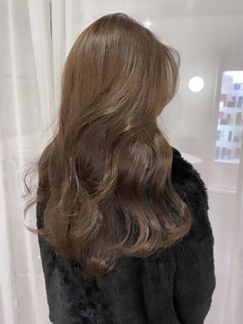 ノイズオオサカ 梅田店(NOISM OSAKA) アッシュグレーレイヤーカットアッシュ20代30代40代韓国ヘア艶髪