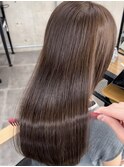 noa___hikaru 髪質改善 艶カラー 奈良市 シルバーベージュ