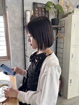 シールドヘアー 沖縄 新都心(C'LD Hair) ミニボブ/ぱつっとボブ/ぷつっとボブ/ボブ/小顔ボブ/カット