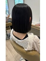 ルクール 上越店&nbsp;切りっぱなしボブ/20代30代40代50代